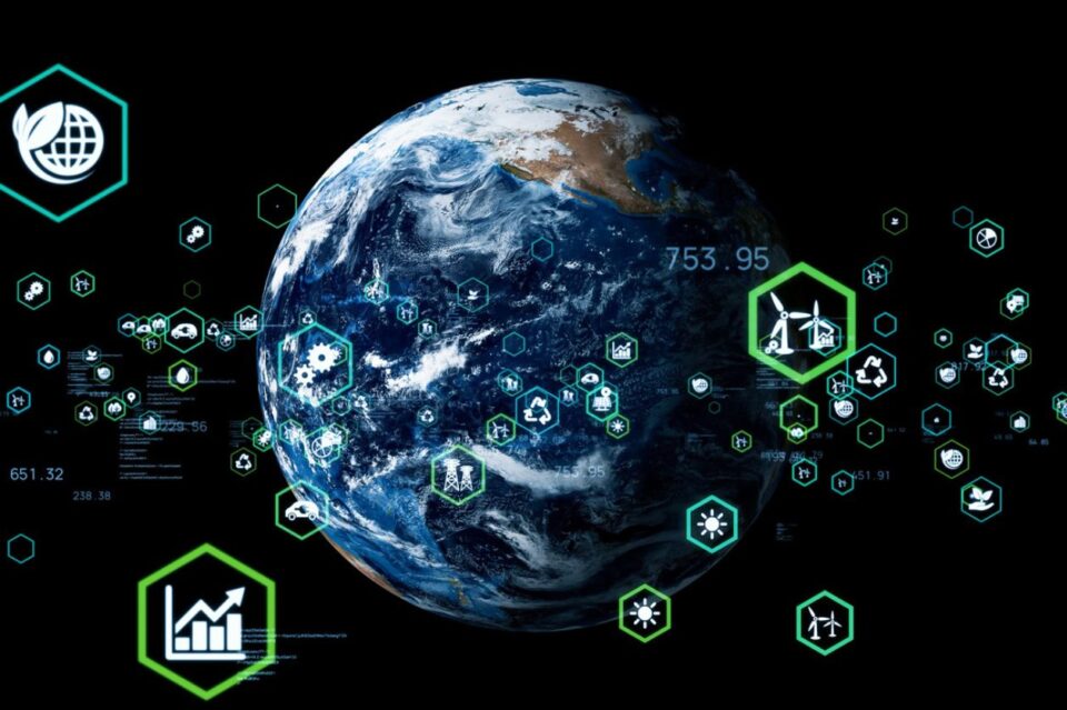 Environmental technology concept. Sustainable development goals.