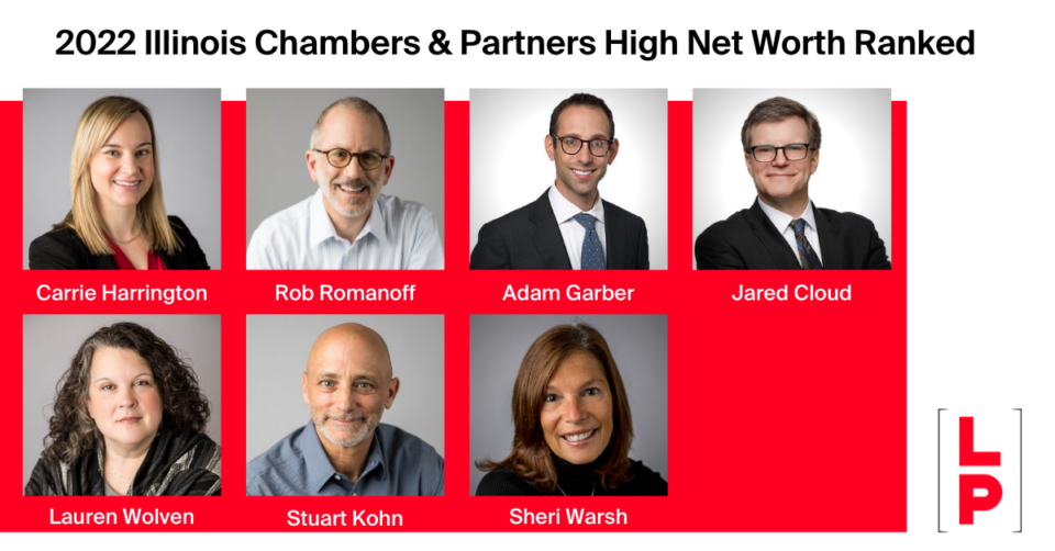 LP Trust & Estates Group Ranked in Chambers High Net Worth Guide 2022