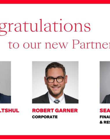 LP Promotes Benjamin Altshul, Robert Garner, and Sean Williams to Partner