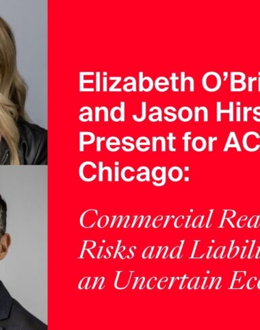Invitation: Commercial Real Estate Risks and Liabilities in an Uncertain Economy