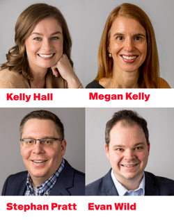 Levenfeld Pearlstein Welcomes Kelly Hall, Megan Kelly, Stephen Pratt, and Evan Wild to Firm Partnership