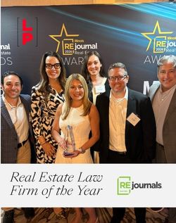 Levenfeld Pearlstein Recognized as The RE Journals Real Estate Law Firm of the Year
