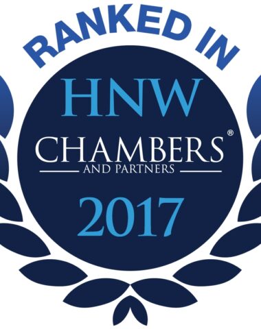 T&E Group, Two Partners Ranked in Chambers 2017 High Net Worth Guide